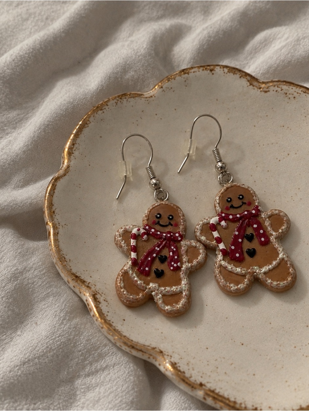 Gingerbread earrings